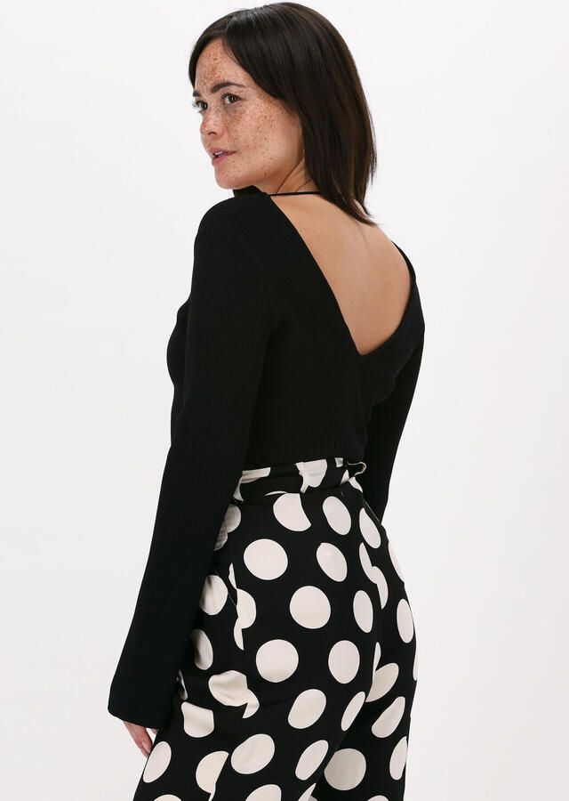 NOTES DU NORD Dames Truien & Vesten Christine Knitted Blouse Zwart