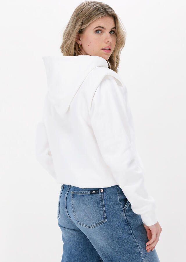 NOTES DU NORD Dames Truien & Vesten Simone Hoodie Gebroken Wit