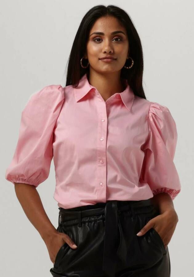 NOTES DU NORD Dames Blouses Kira Short Sleeve Shirt Roze