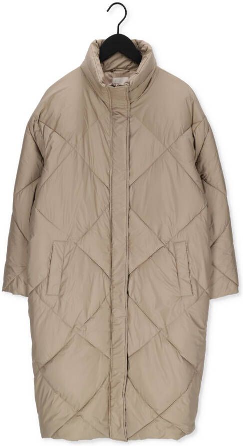 Notre-v Dames Jassen Puffer Diamond Beige Dames