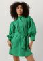NOTRE-V Dames Jurken Nv-belize Mini Dress Groen - Thumbnail 1
