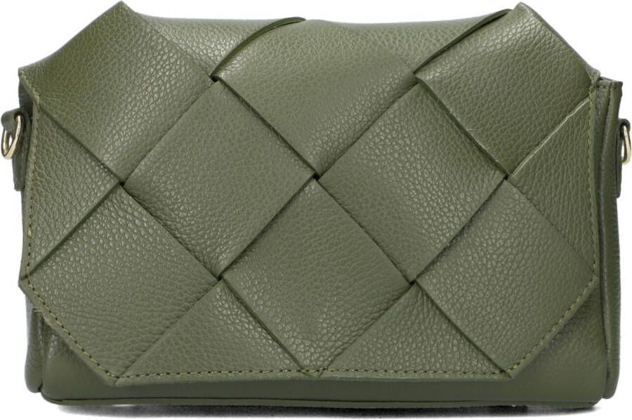 Notre-V Groene Schoudertas Gitta