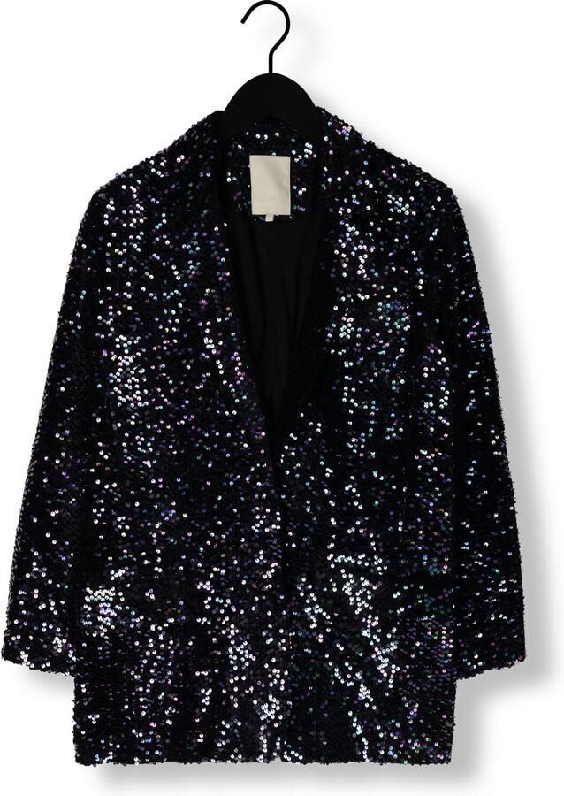 Notre-v Dames Blazers Nv-christine Glitter Velvet Blazer Multicolor Dames