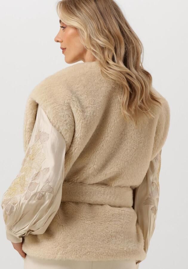 Notre-v Teddy Jas Beige Dames Beige Dames