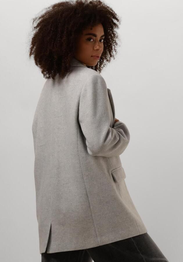 Notre-v Elegante lichtgrijze jas voor dames Gray Dames - Foto 2
