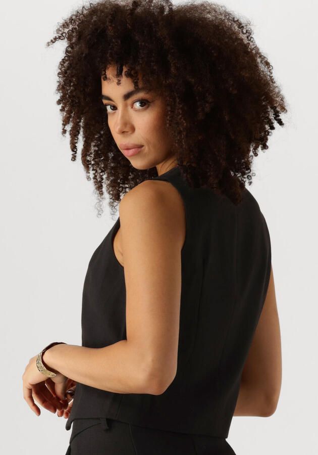 Notre-v Elegante Zwarte Gilet voor Vrouwen Black Dames - Foto 2