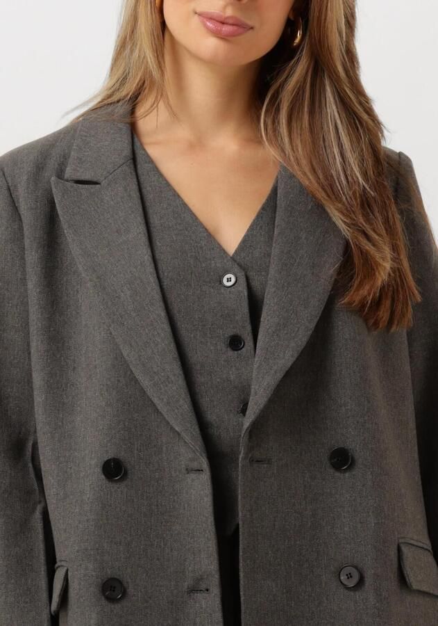 Notre-v Elegante Grijze Blazer Gray Dames - Foto 2