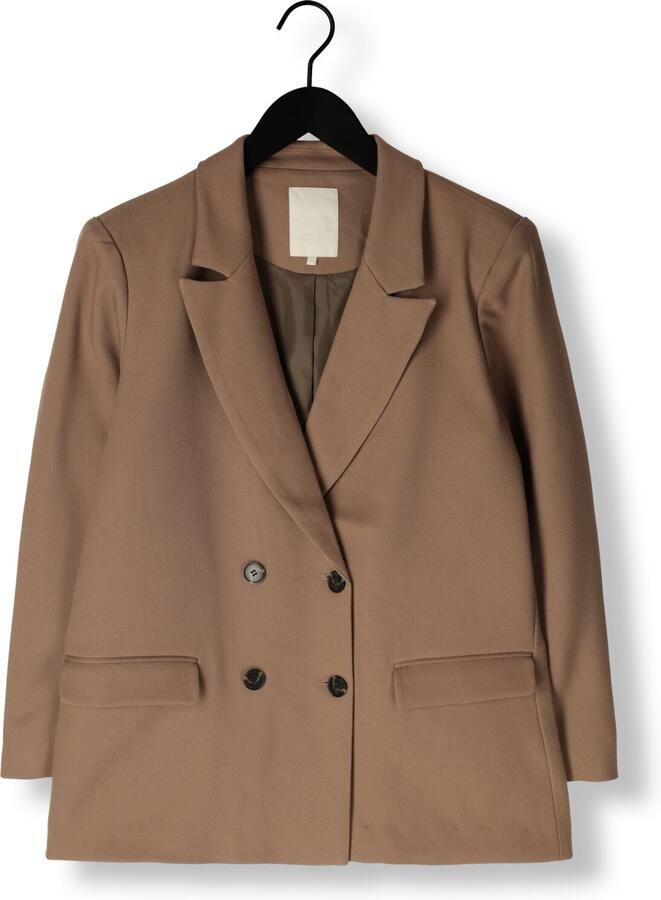Notre-v Taupe Blazer Nv-Elaine Beige Dames