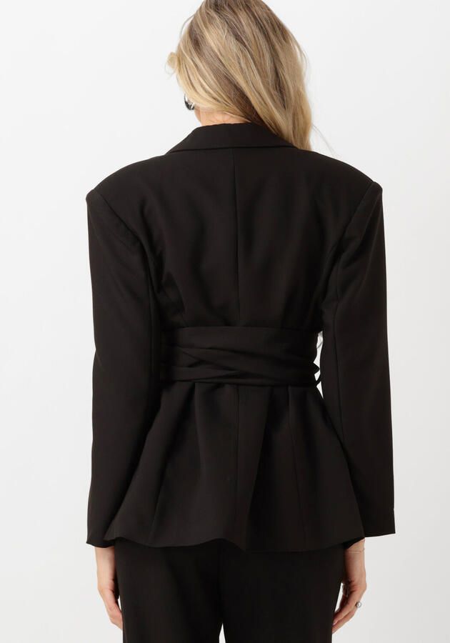 Notre-v Elegante Zwarte Blazer Black Dames