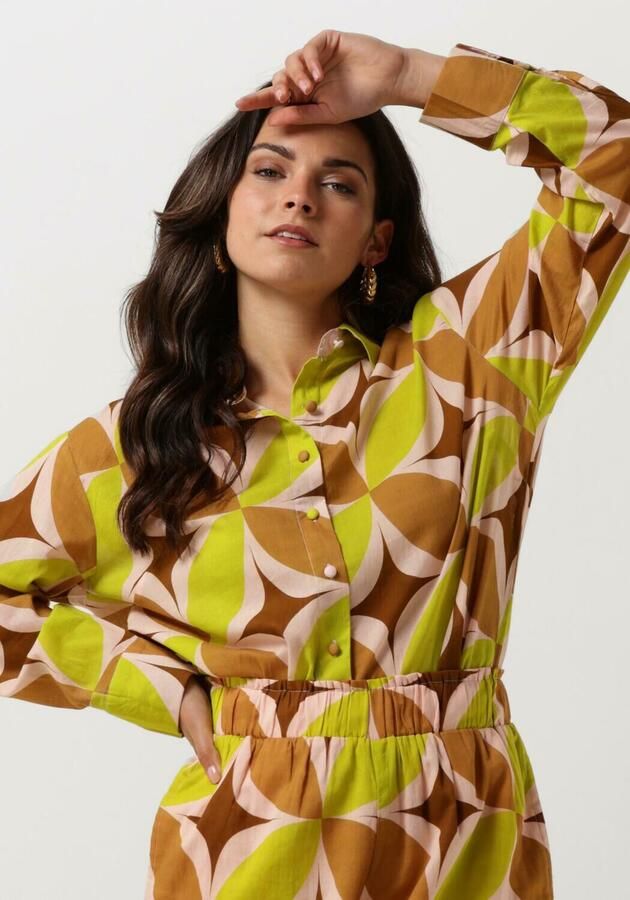 NOTRE-V Dames Blouses Nv-deon Blouse Groen - Foto 4