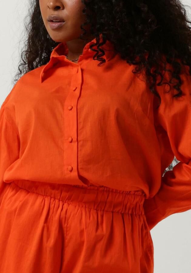 NOTRE-V Dames Blouses Nv-deon Blouse Oranje - Foto 3