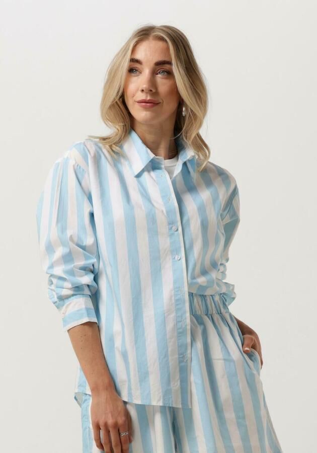 NOTRE-V Dames Blouses Nv-duuk Blouse Blauw - Foto 4