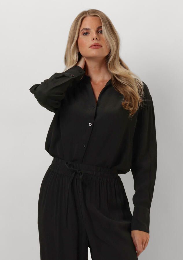 Notre-v Zwarte Emma Blouse Veelzijdige Stijl Black Dames - Foto 4