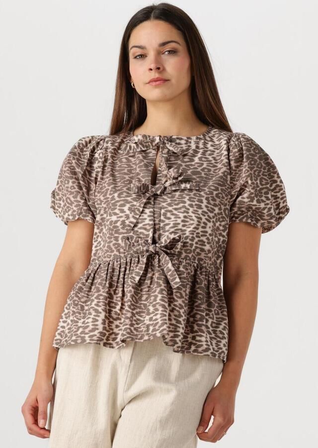 NOTRE-V Dames Blouses Nv-frederica Leo Bruin - Foto 4