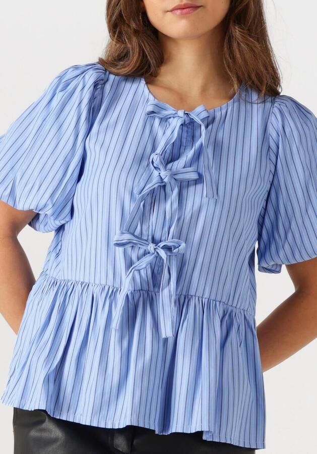 NOTRE-V Dames Blouses Nv-frederica Stripe Lichtblauw - Foto 2