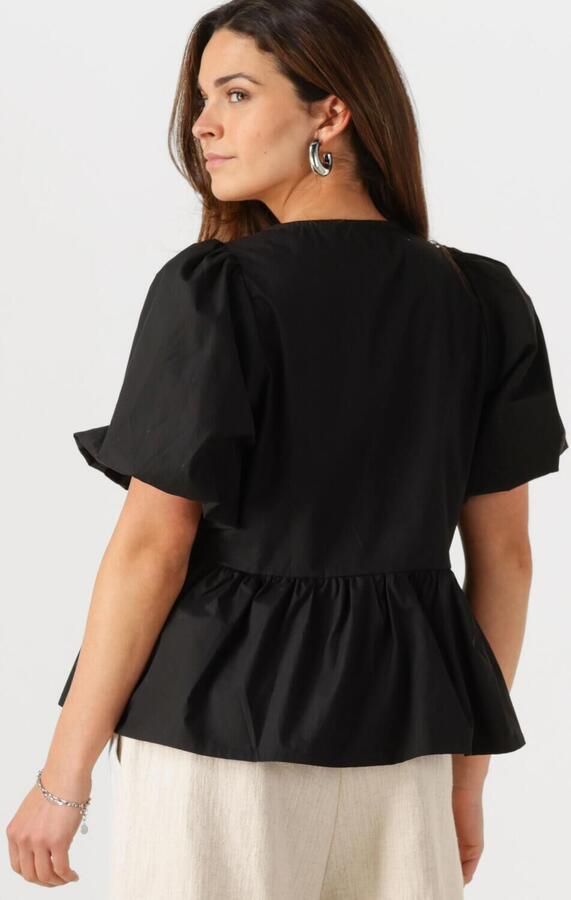 Notre-v Zwarte Frederica Blouse Veelzijdige Stijl Black Dames - Foto 3
