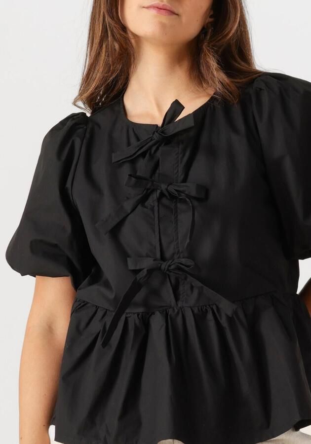 Notre-v Zwarte Frederica Blouse Veelzijdige Stijl Black Dames - Foto 2