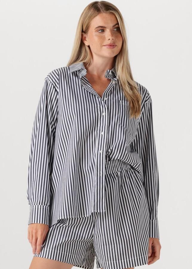 NOTRE-V Dames Blouses Nv-frederique Donkerblauw - Foto 4