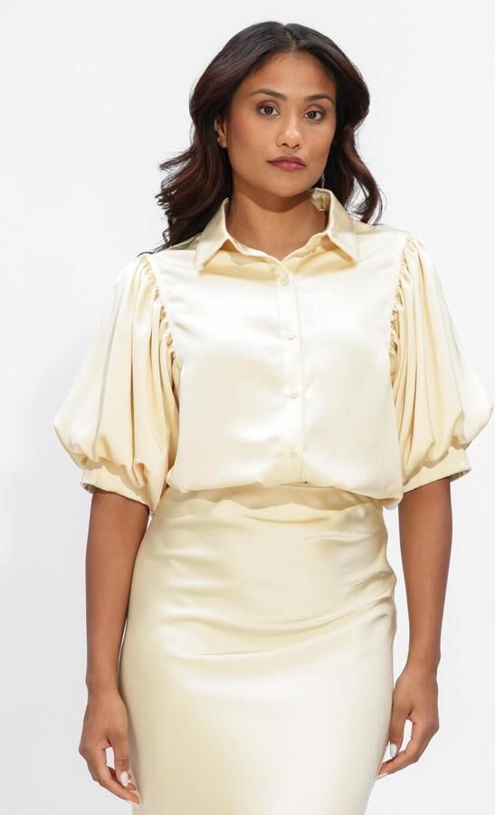 NOTRE-V Dames Blouses Nv-hilly Blouse Creme
