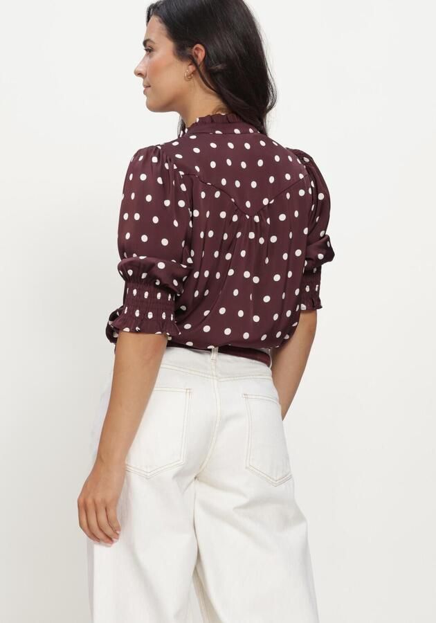 NOTRE-V Dames Blouses Nv-indra Bordeaux - Foto 3