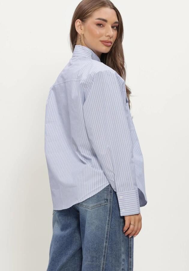 NOTRE-V Dames Blouses Nv-ingrid Lichtblauw - Foto 3