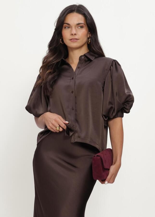 NOTRE-V Dames Blouses Nv-inka Bruin