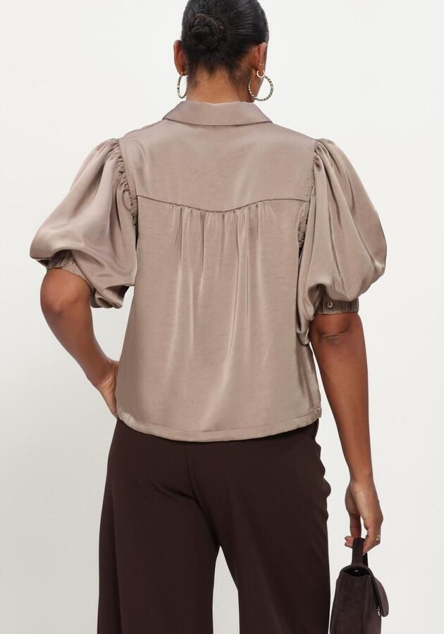 NOTRE-V Dames Blouses Nv-inka Taupe - Foto 3