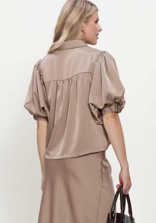 NOTRE-V Dames Blouses Nv-inka Taupe - Foto 3
