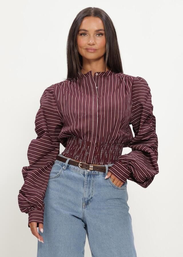 NOTRE-V Dames Blouses Nv-inta Bordeaux