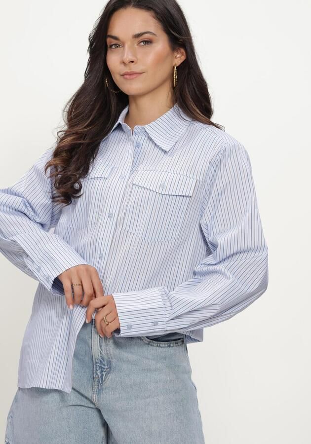 NOTRE-V Dames Blouses Nv-irma Lichtblauw - Foto 4