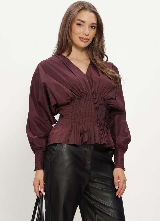 NOTRE-V Dames Blouses Nv-isel Bordeaux