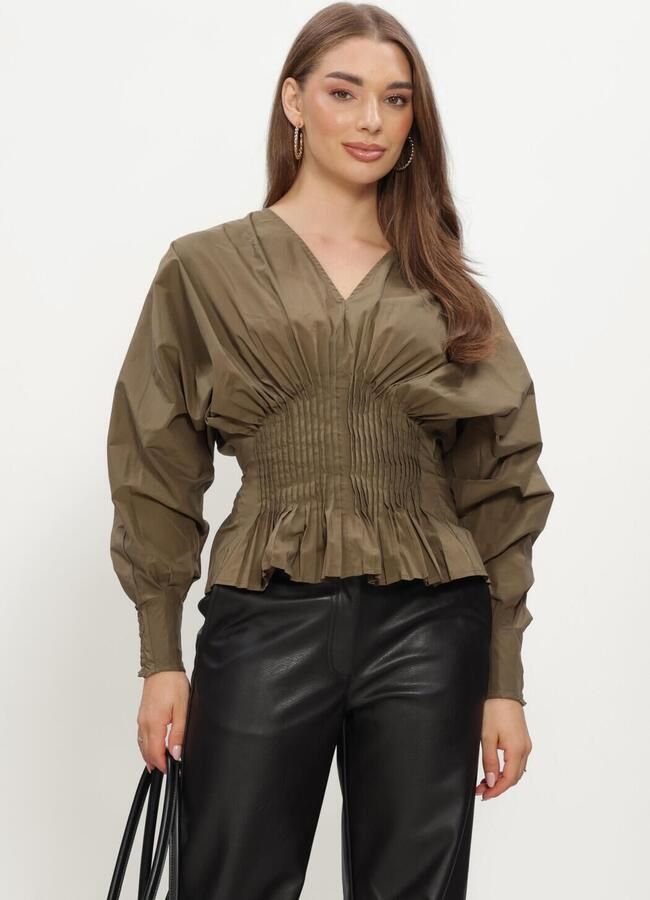 NOTRE-V Dames Blouses Nv-isel Khaki