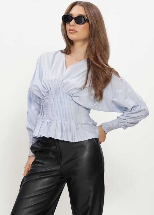 NOTRE-V Dames Blouses Nv-isel Lichtblauw