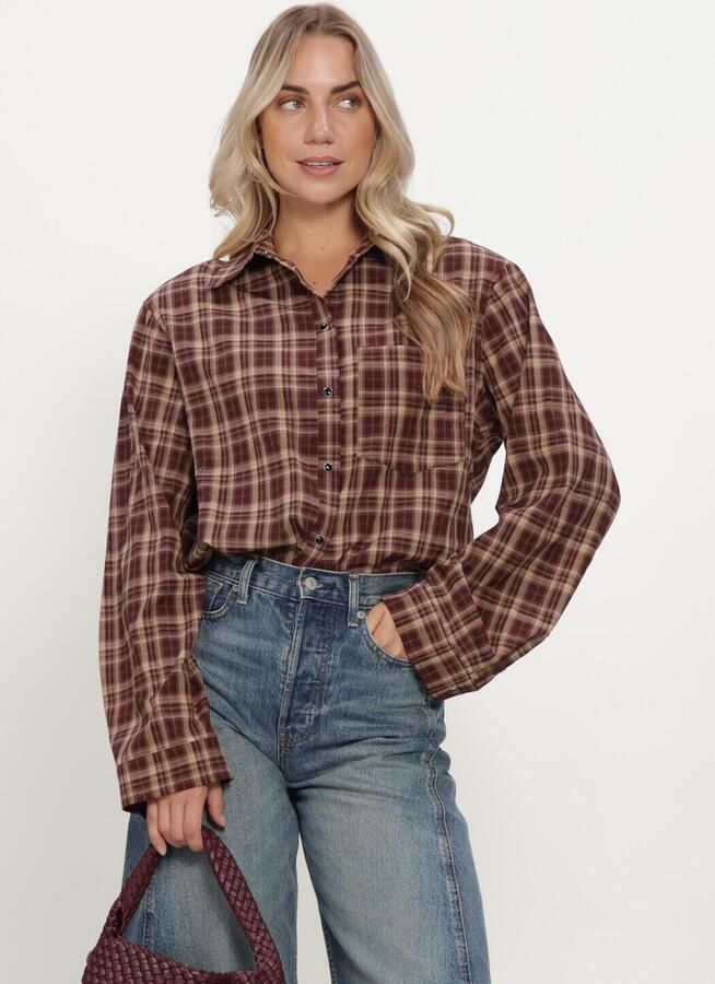 NOTRE-V Dames Blouses Nv-ivy Bordeaux