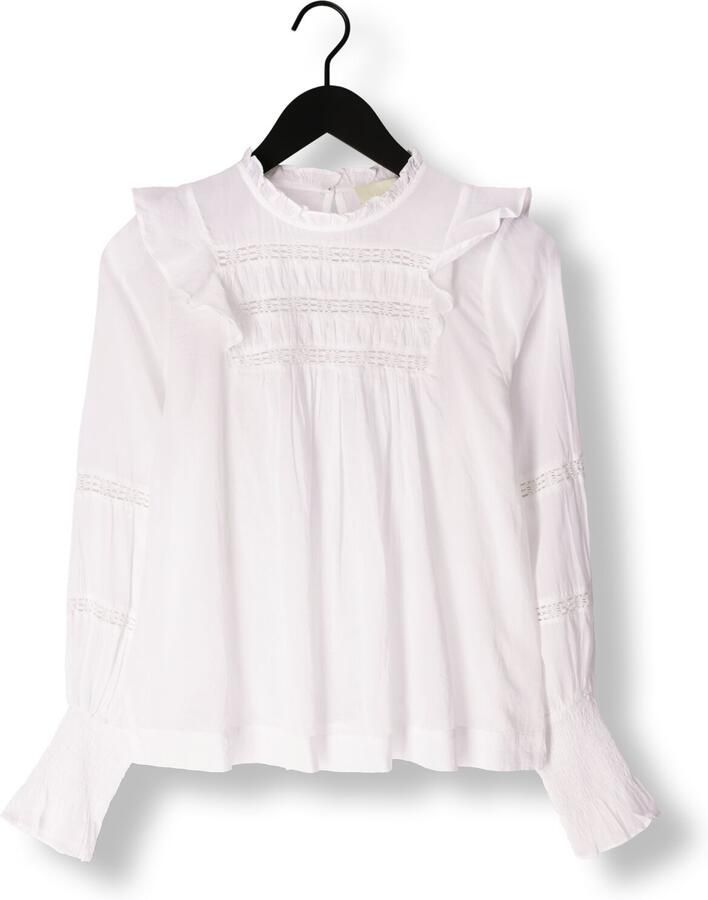 NOTRE-V Dames Blouses Voile Blouse Wit