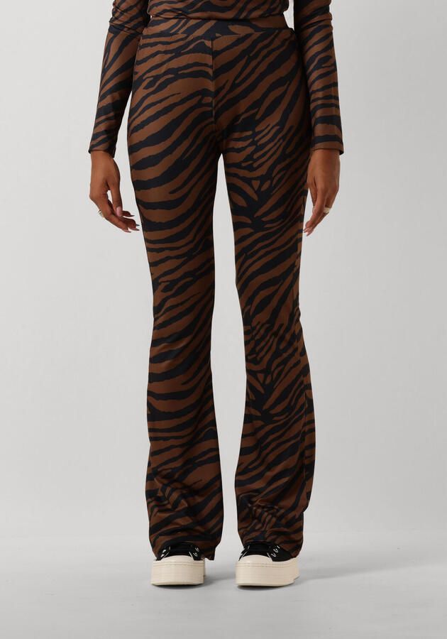 Notre-v Dames Broeken Nv Celeste Flared Pants Brown Dames - Foto 3