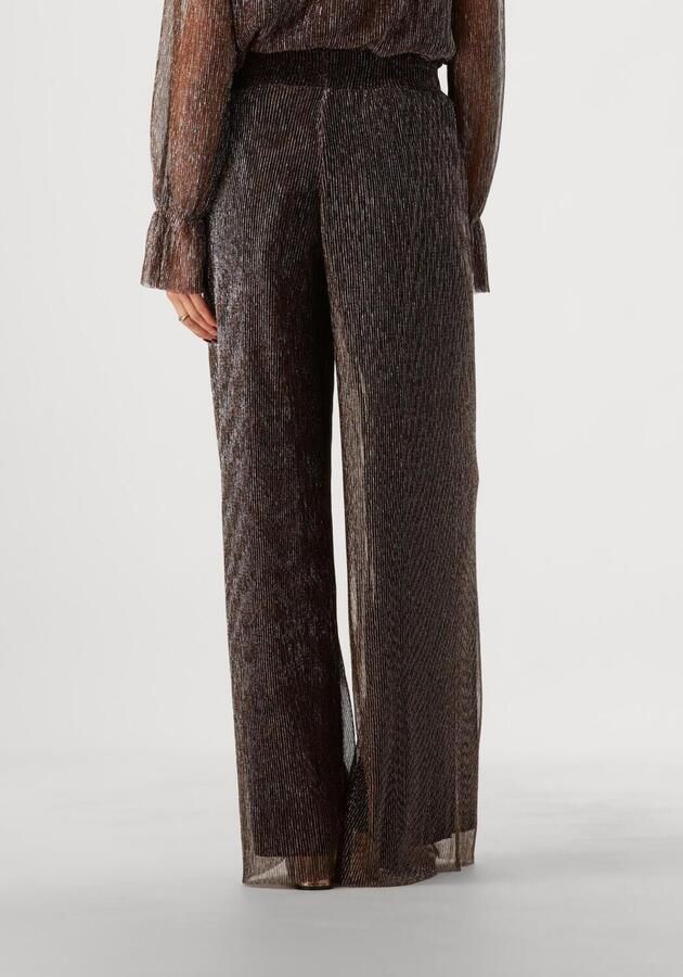 Notre-v Bronzen Pantalon voor stijlvolle vrouwen Brown Dames