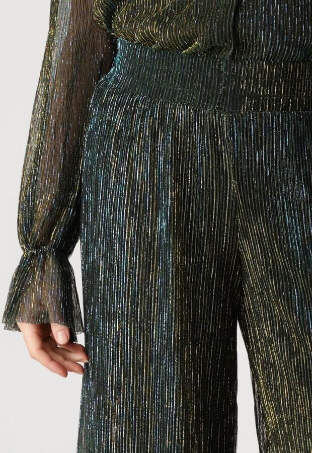 Notre-v Multikleurige Pantalon voor Stijlvolle Vrouwen Black Dames - Foto 2