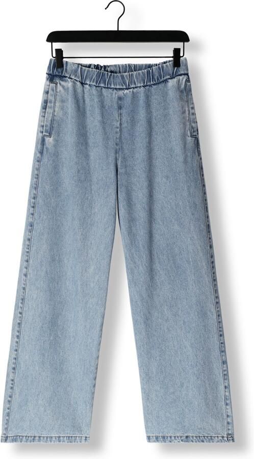 Notre-v Lichtblauwe Wijde Broek Blue Dames - Foto 3