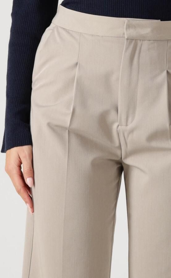 Notre-v Elegante Zand Pantalon voor Vrouwen Beige Dames - Foto 2