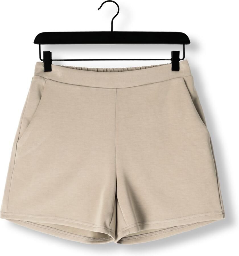 Notre-v Taupe Shorts voor Stijlvol Comfort Beige Dames