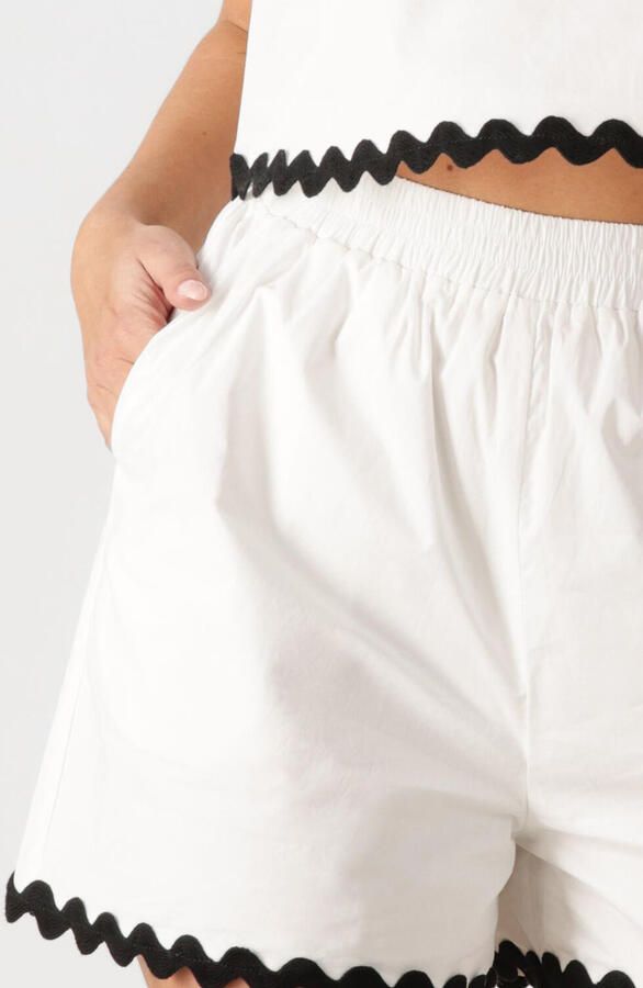 Notre-v Witte stijlvolle damesbroek White Dames - Foto 3