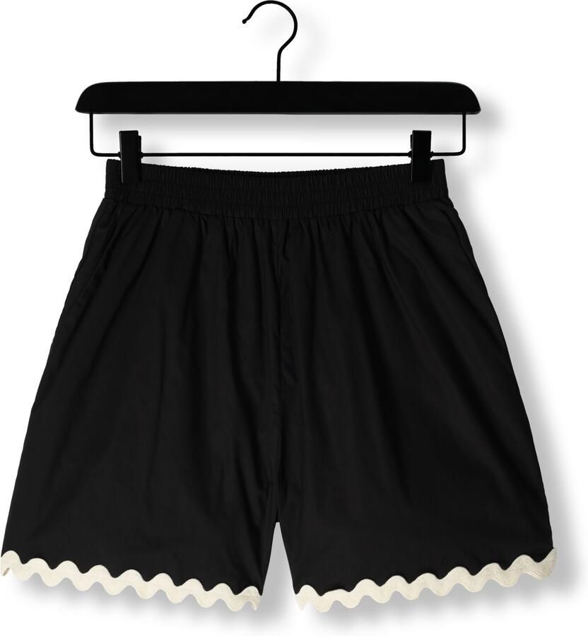 Notre-v Zwarte Stijlvolle Damesbroek Black Dames