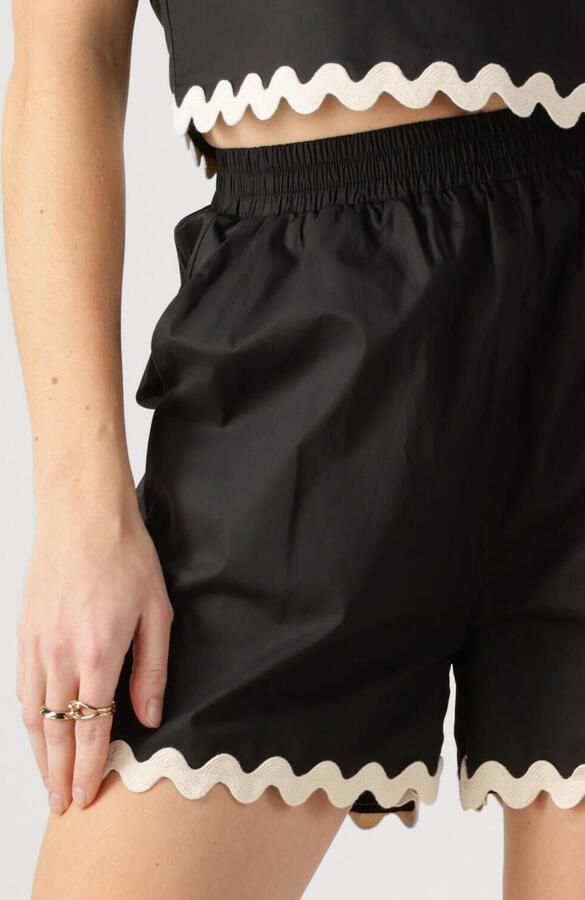 Notre-v Zwarte Stijlvolle Damesbroek Black Dames - Foto 3