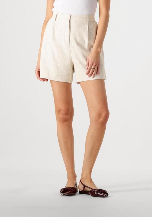 Notre-v Zandkleurige Freesia Broek Beige Dames - Foto 4