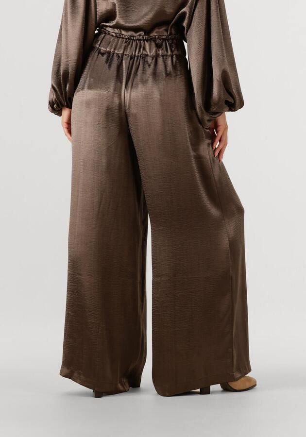 NOTRE-V Dames Broeken Nv-gyda Bruin