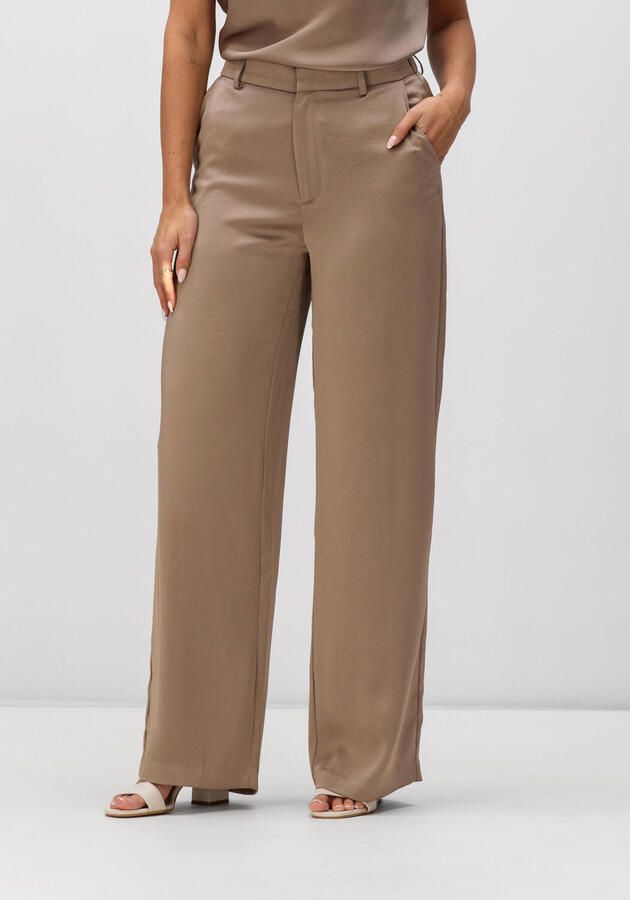 NOTRE-V Dames Broeken Nv-hella Taupe