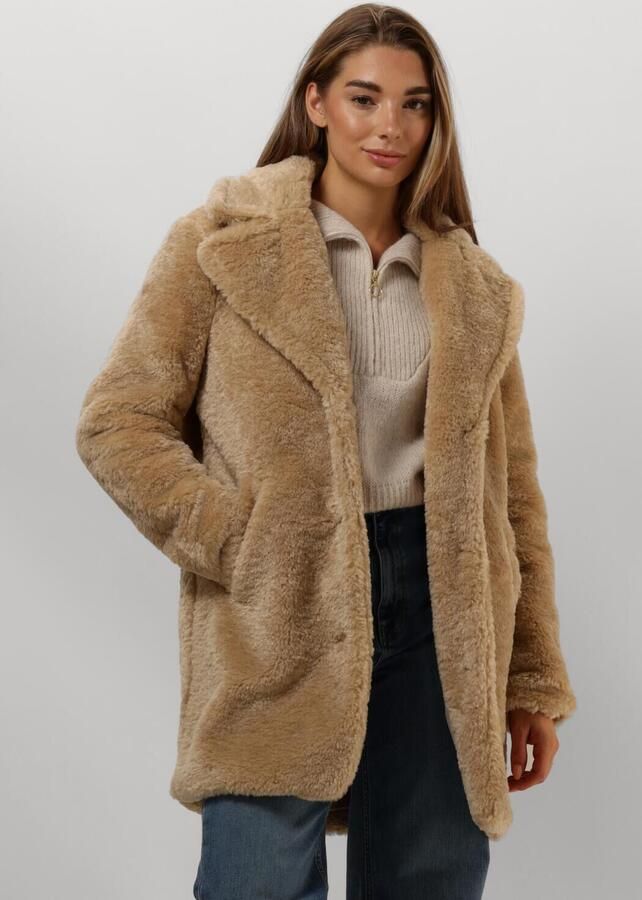 Notre-v Beige Teddy Jas voor Stijlvolle Winter Brown Dames - Foto 4