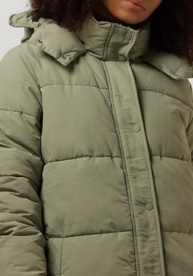 Notre-v Groene Gewatteerde Jas voor Vrouwen Green Dames - Foto 2