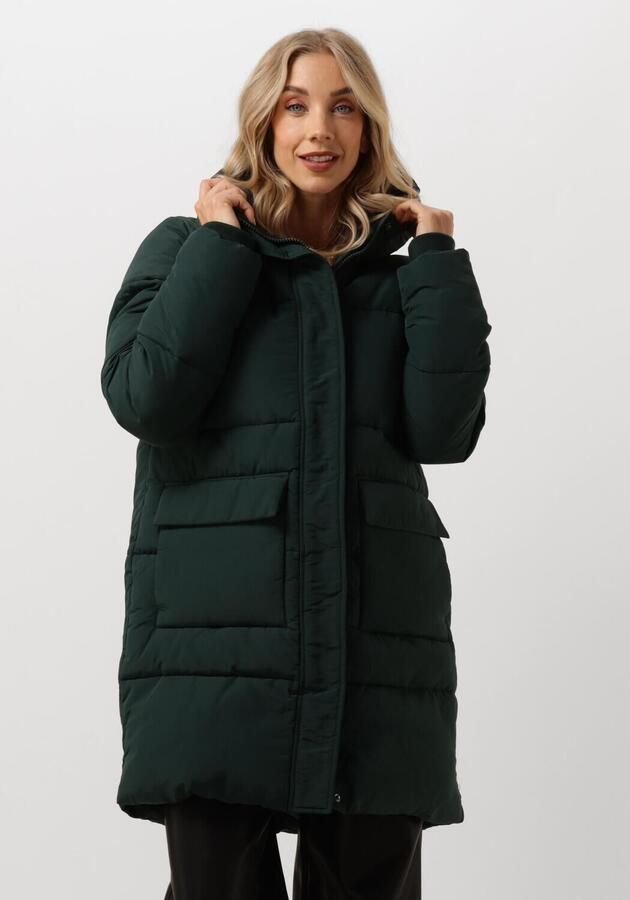 Notre-v Gewatteerde Groene Jas voor Vrouwen Green Dames - Foto 4